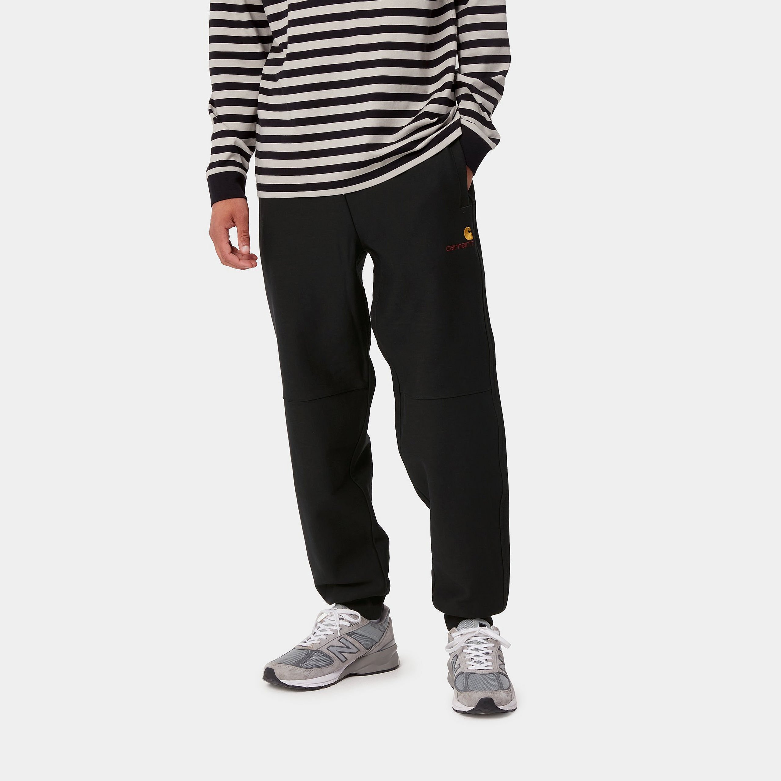 carhartt wip american script jogging pant