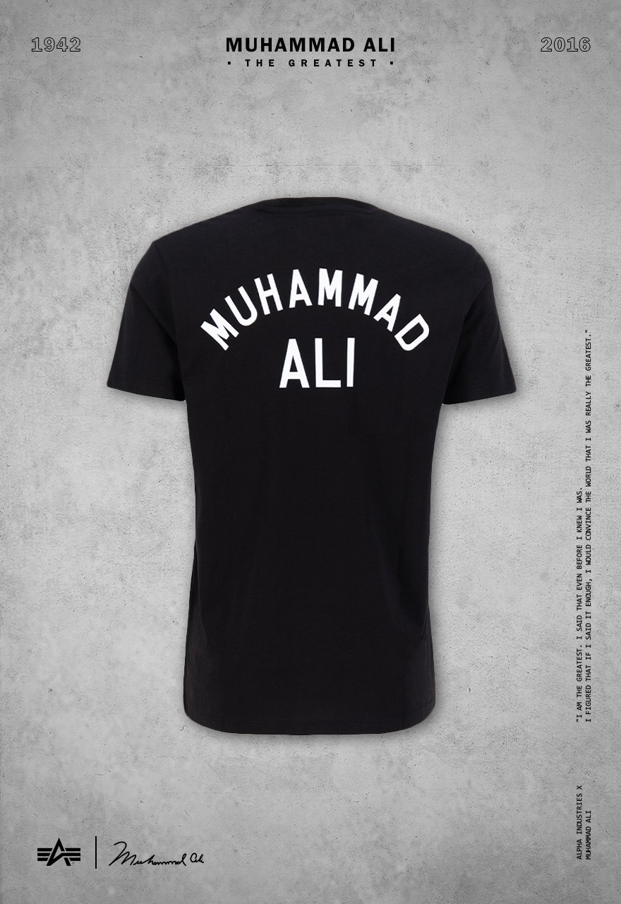 Alpha Industries Muhammad Ali Bp T-shirt - Gravity Shop